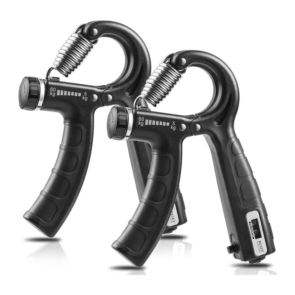 Grip Strength Trainer 6 Pack Forearm Strengthener Finger Stretcher Finger Exerciser Hand Gripper Strength Ring & Stress Ball