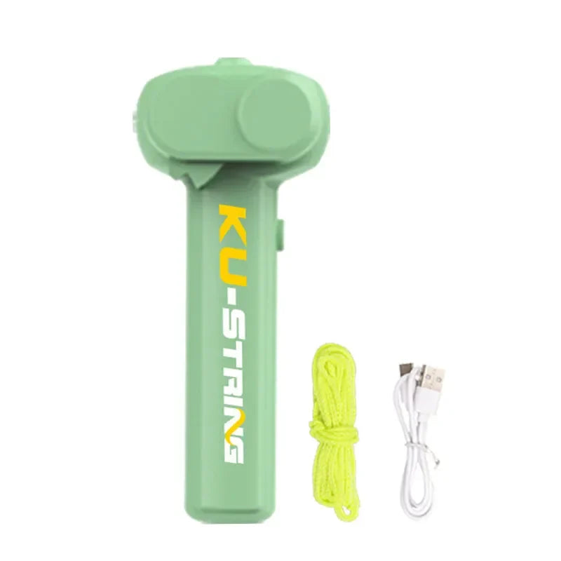 Light Toy String Glow in The Dark String Rope Launcher Luminous Portable Handheld String Stress Relief Toy for Kids Party Gift