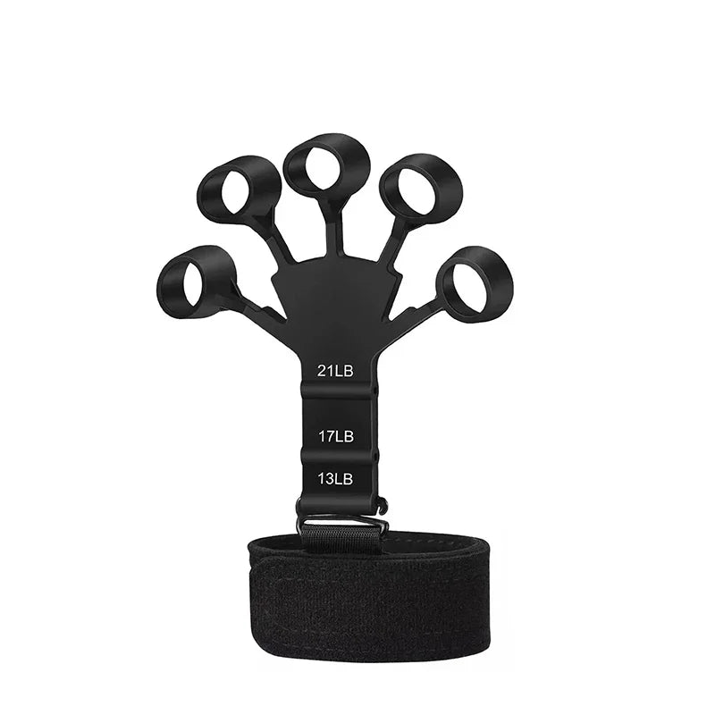 Finger Gripper Finger Exerciser Guitar Finger Exerciser 6 Resistant Levels Recovery Physical Tools Hand Strengthener For Patient