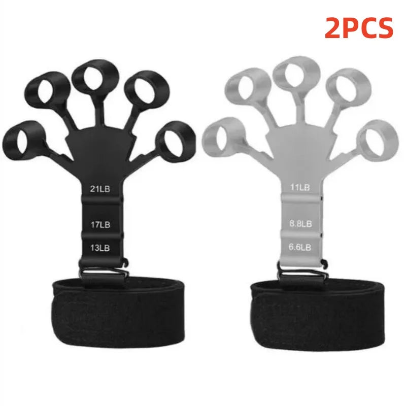 Finger Gripper Finger Exerciser Guitar Finger Exerciser 6 Resistant Levels Recovery Physical Tools Hand Strengthener For Patient