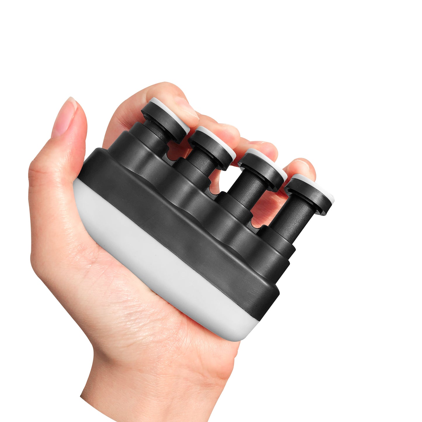 TIT COOPOPE Finger Exerciser, Finger Strengthener, Grip Strength Trainer, Guitar Finger Strength Trainer, and Training Device, 2023 New Grip Strength Trainer, Material: PP (Polypropylene), Uncharged, Please Refer To The SKU,