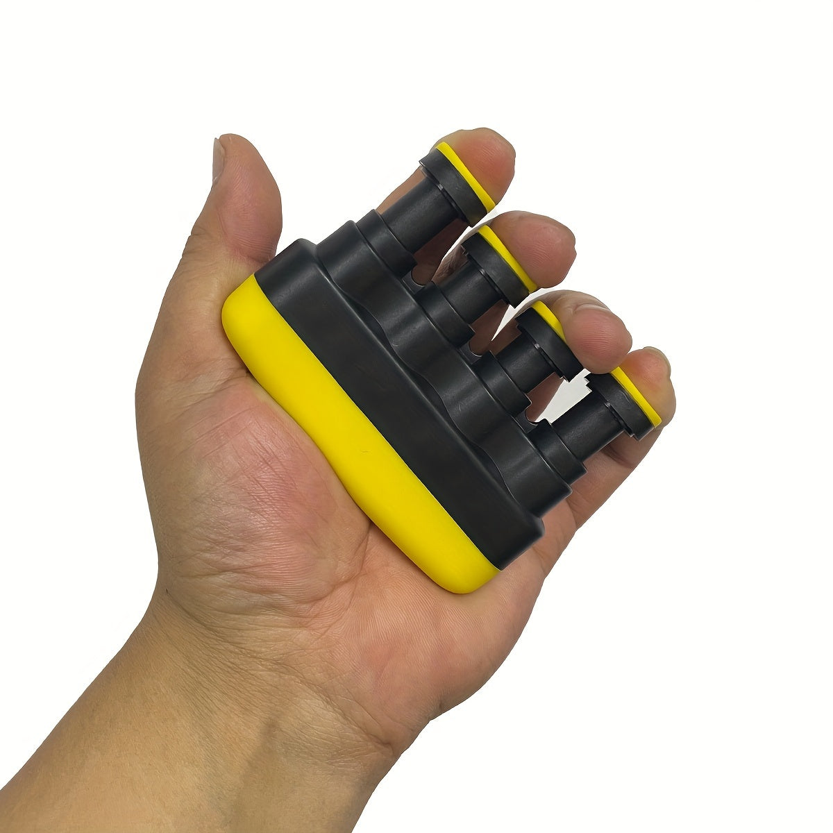 TIT COOPOPE Finger Exerciser, Finger Strengthener, Grip Strength Trainer, Guitar Finger Strength Trainer, and Training Device, 2023 New Grip Strength Trainer, Material: PP (Polypropylene), Uncharged, Please Refer To The SKU,