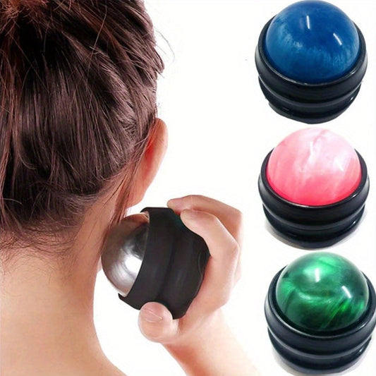 1pc of Hand-Operated Roller, Ball Massager, Body And Foot Relaxer, Relaxation Tool for Pressure.