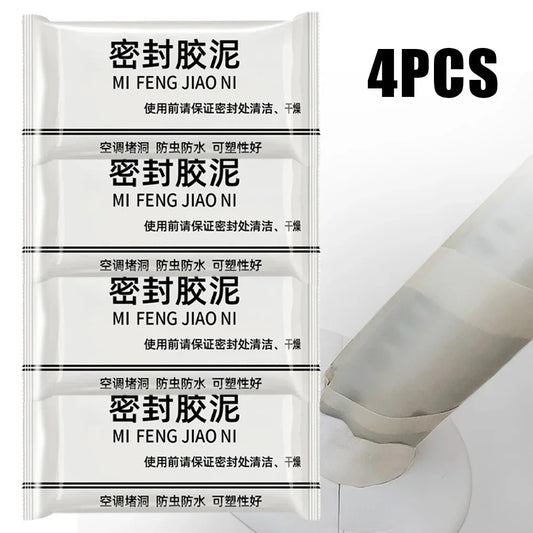 Wall Hole Sealing Cement Clay Home Improvement Tool Cover Cracks Waterproof Repair For Air Conditioning Hole Water Leakage