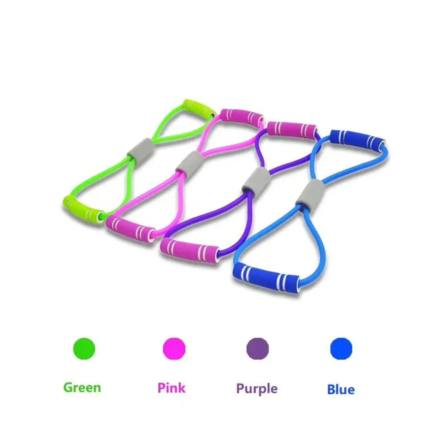 Enhanced Resistance Bands for Strength Training - Form-Improving 8-Shaped Exercise Equipment for Maximum Stretching of Shoulders
